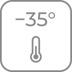 до -35°С